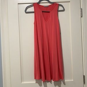 Tart- coral dress